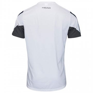 Head Club 22 Tech T-Shirt White / Dark Blue